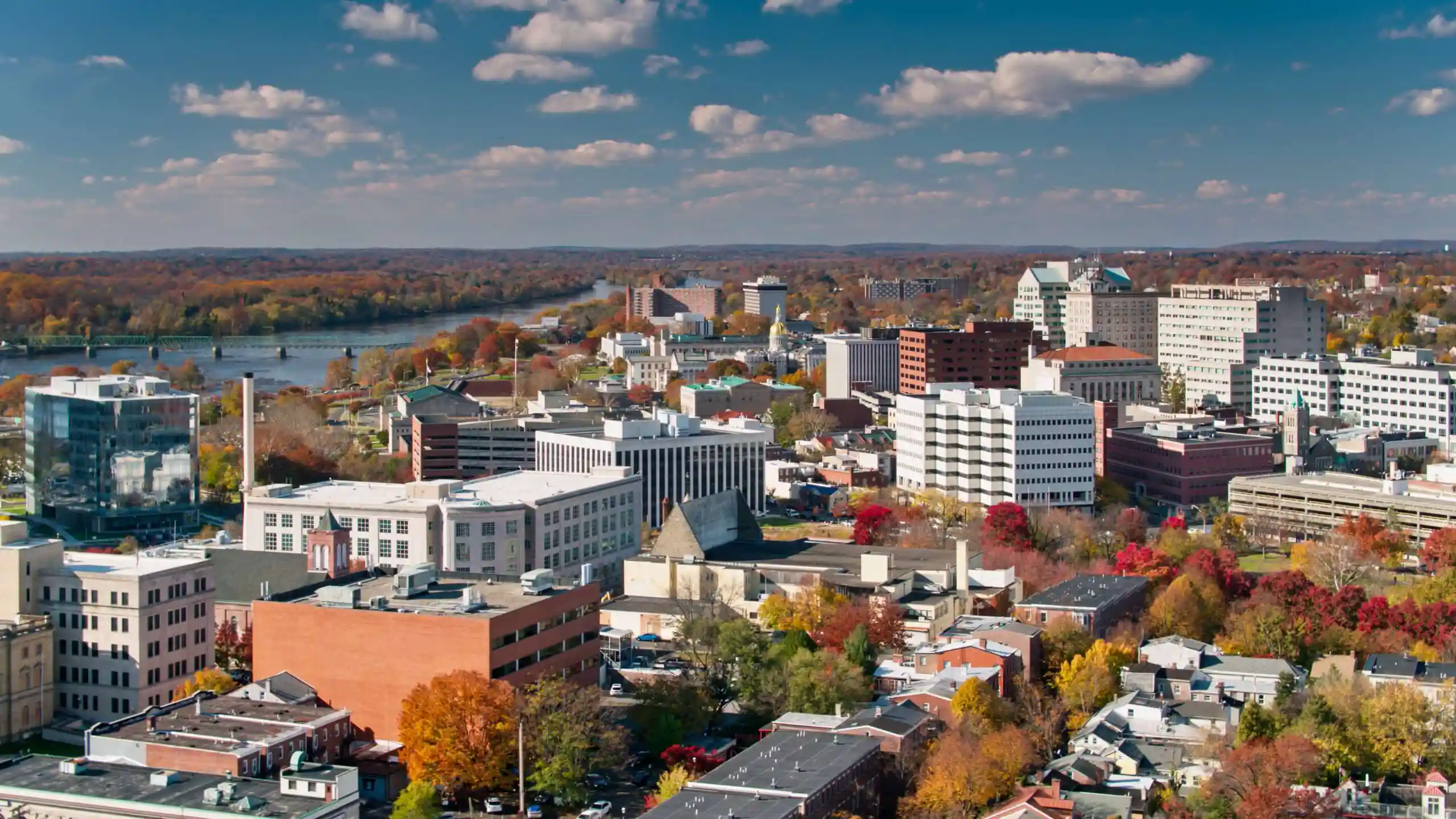 Skyline of downtown Trenton, New Jersey